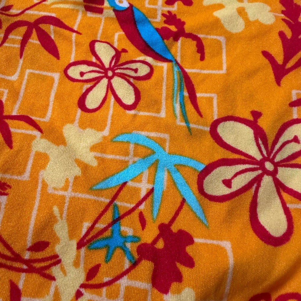 New Vintage 90s Disney Winnie Pooh Tropical Swimsuit one piece halter 18m girl - Picture 5 of 9